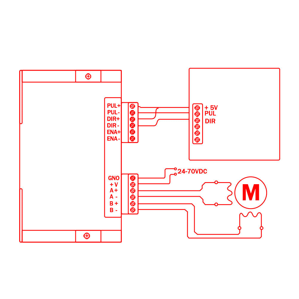 DM556 42 57 86 数字步进电机驱动器 替代DM542 TB6600升级