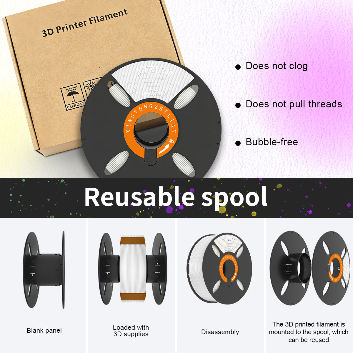 XTZL ABS+ 3D Printing Filament – XTZL 3D