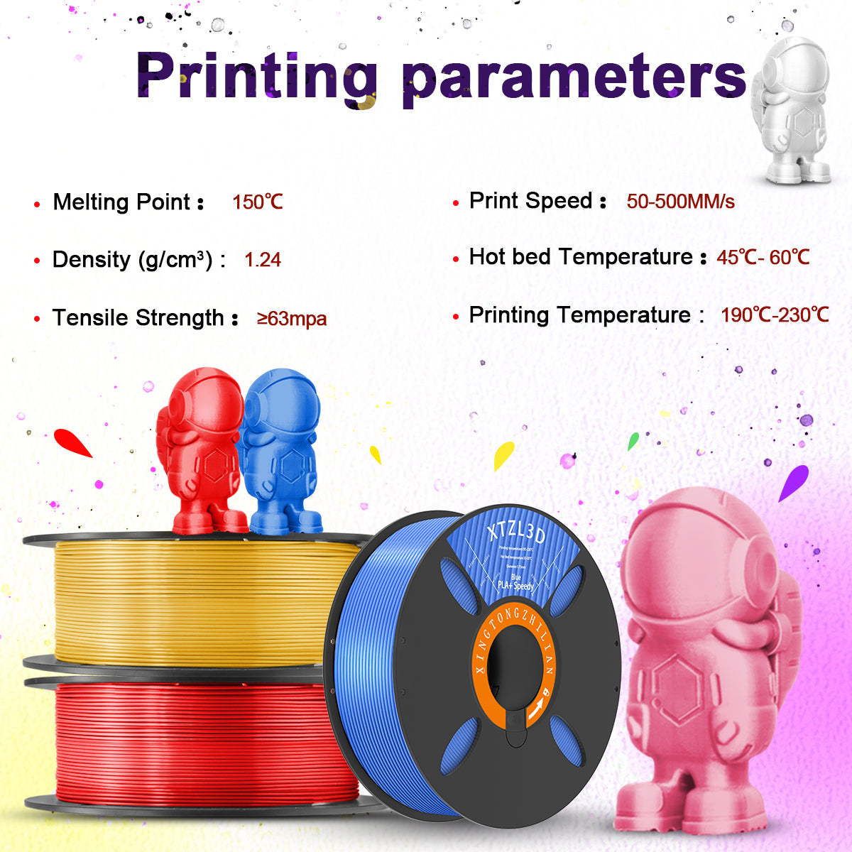 つぇる XTZL ABS+ 3D Printing Filament – XTZL 3D